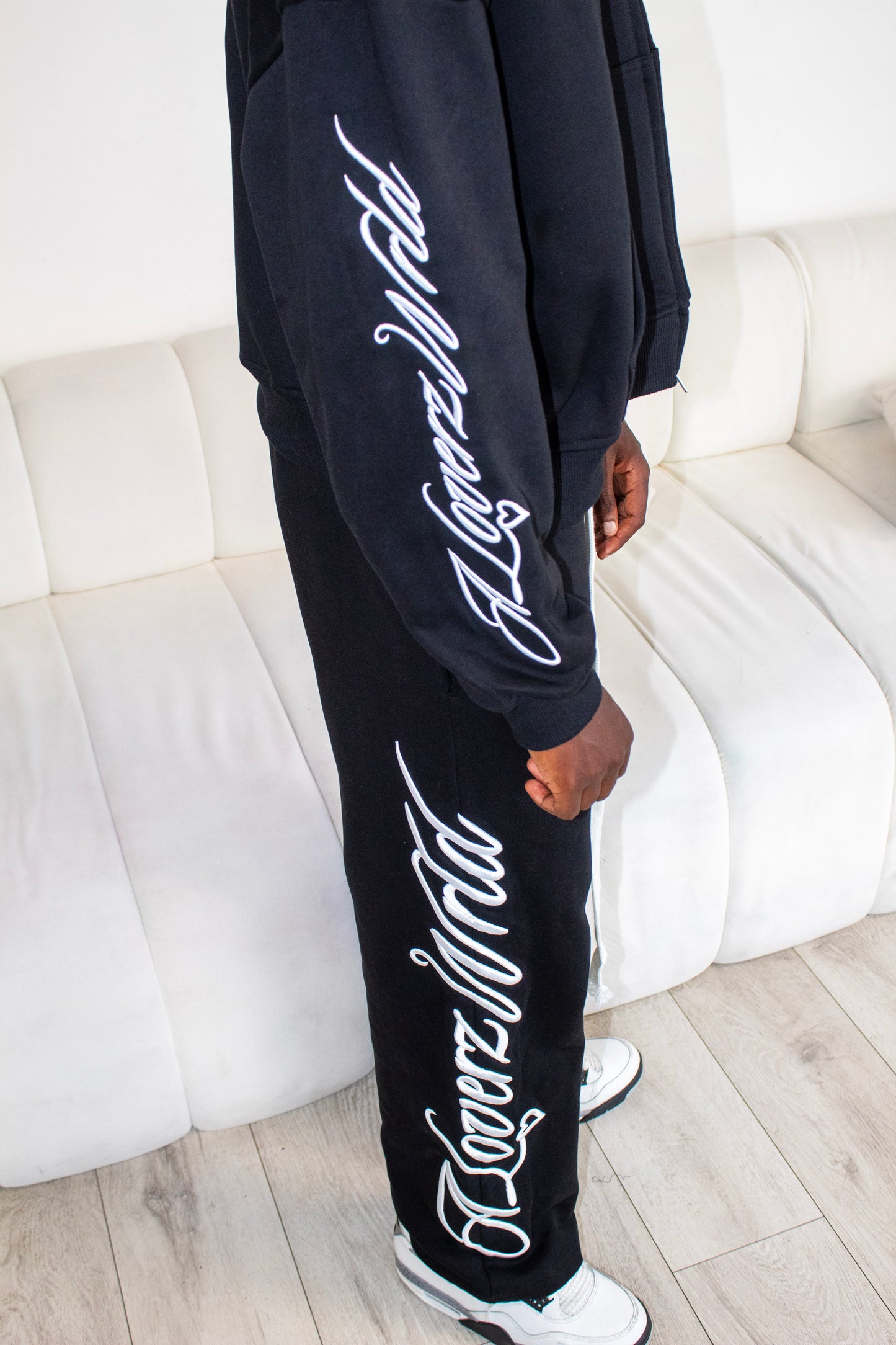 Signature "ALW" Black Sweatpants