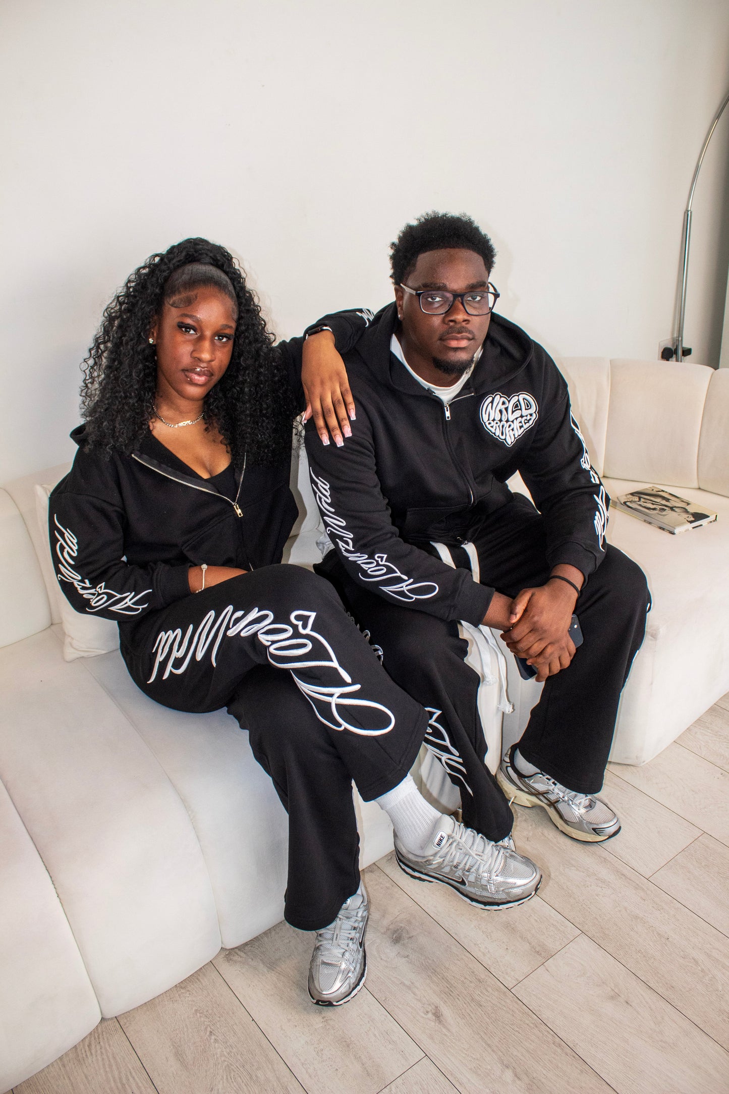 Signature "ALW" Black Sweatpants