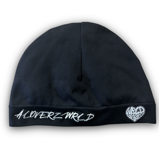 Black Skull Cap